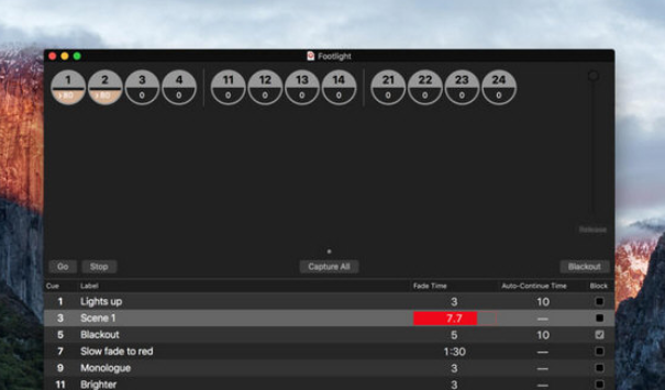 Footlight Mac截图
