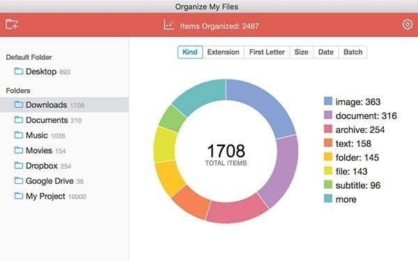 Organize My Files Mac截图