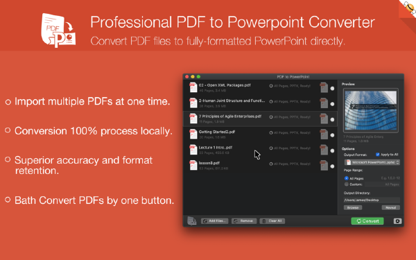 PDF to PowerPoint Mac截图