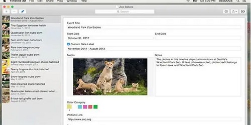 Timeline 3D for Mac截图