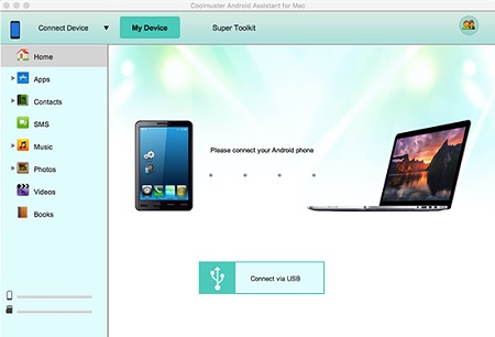 Coolmuster Android Assistant Mac截图