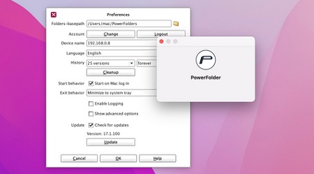 PowerFolder Mac截图