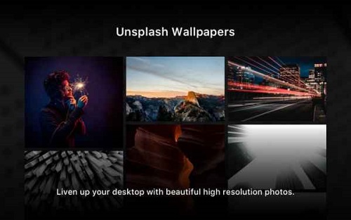 Unsplash Wallpapers Mac截图