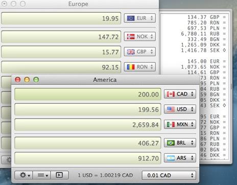 Currency Assistant for Mac截图