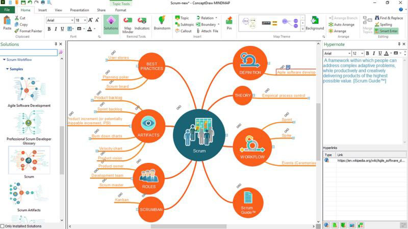 ConceptDraw MINDMAP for Mac截图