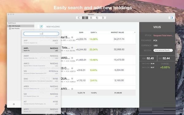 Allocator for Mac截图