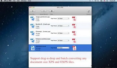 XPS to PDF Mac截图