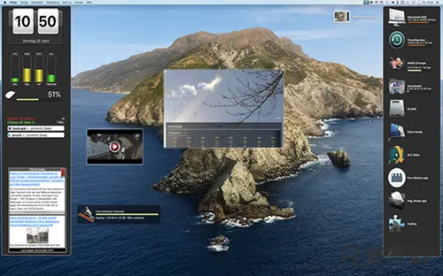 DesktopWidgets Mac截图