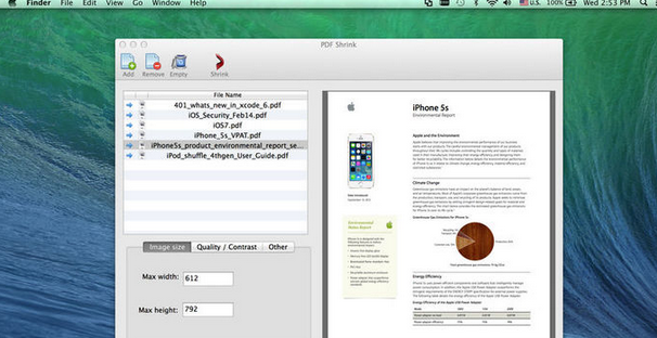 PDF Shrink Mac截图