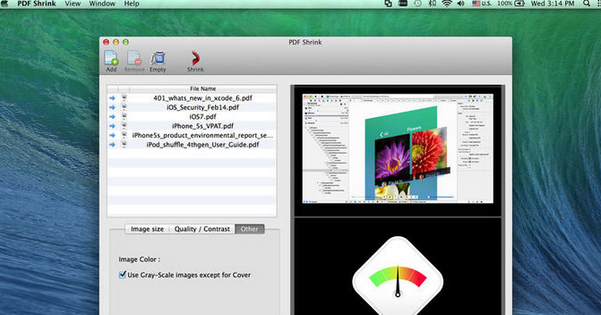 PDF Shrink Mac截图