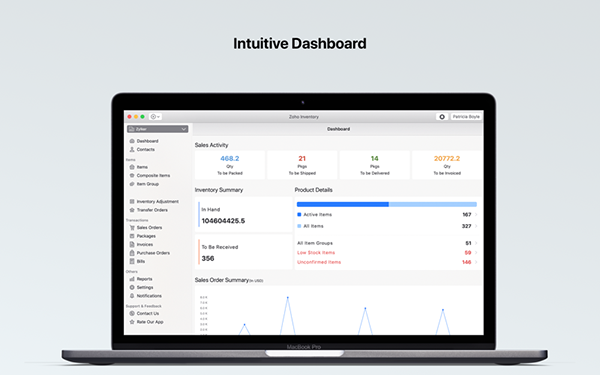 Zoho Inventory Mac截图