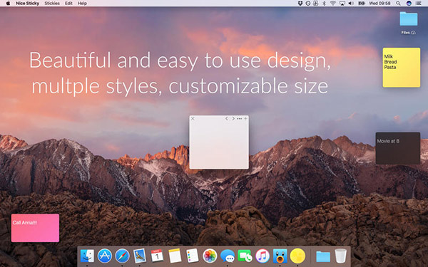 Nice Sticky for mac截图