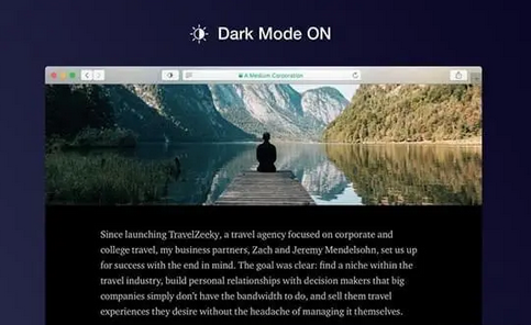 Dark Mode Mac截图