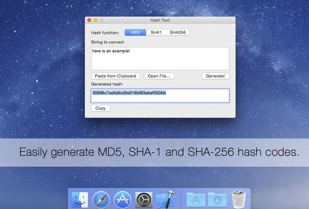 Hash Tool for Mac截图