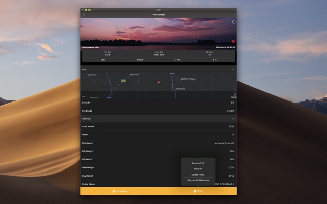 Power Exif Mac截图