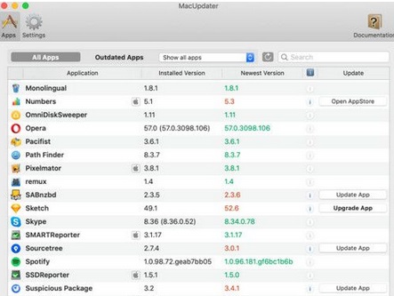 macupdater Mac截图