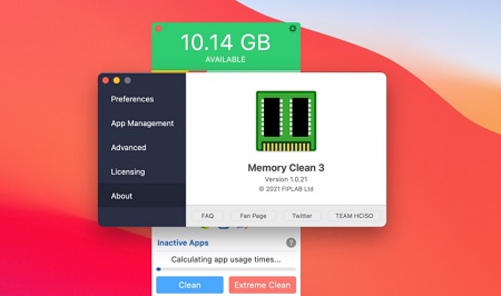 Memory Clean Mac截图