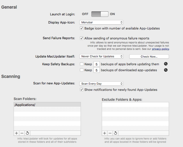 macupdater Mac截图