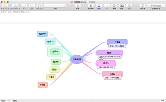 iThoughtsX Mac截图