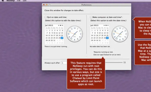 NoSleep Mac截图
