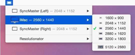 Resolutionator Mac截图