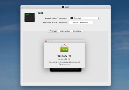 Open Any File Mac截图
