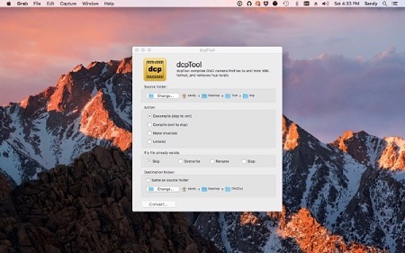dcpTool Mac截图