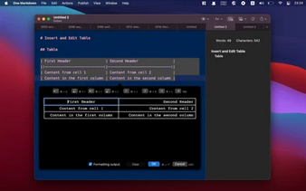 One Markdown Mac截图