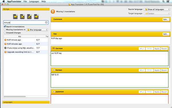 AppTranslator Mac截图