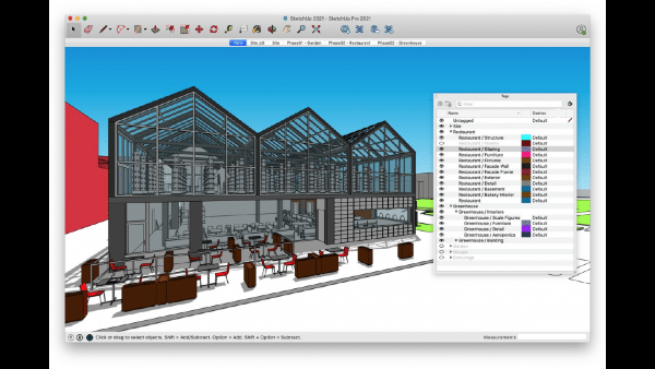 SketchUp for Mac截图