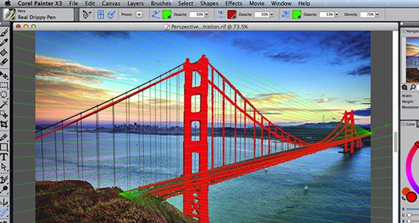 Corel Painter X3 Mac截图