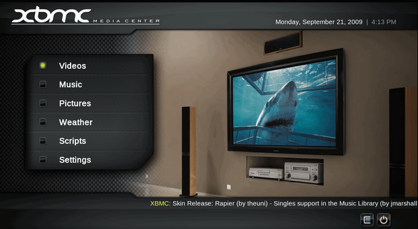 XBMC MAC截图