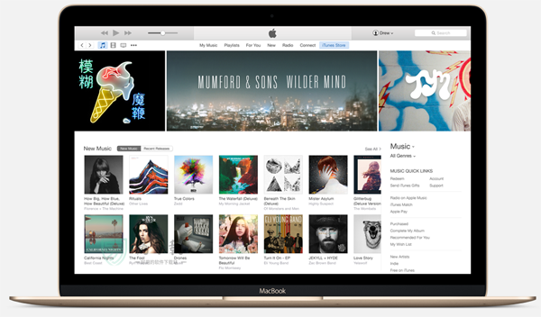 iTunes企业版Mac截图