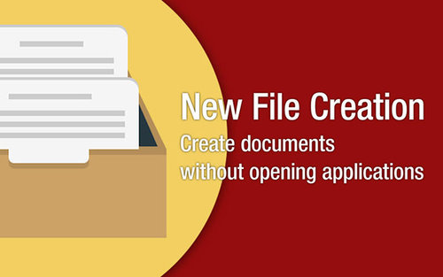 New File Creation Mac截图