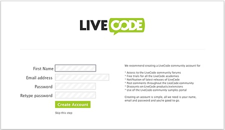 LiveCode Mac截图