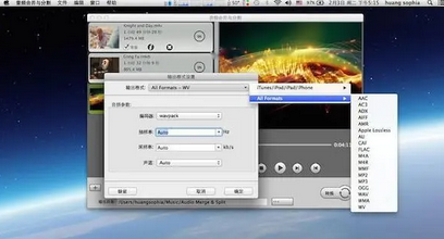 音频合并与分割Mac截图