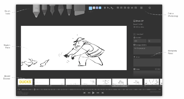 Storyboarder for Mac截图