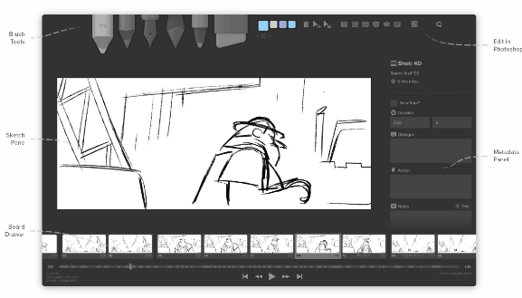 Storyboarder for Mac截图