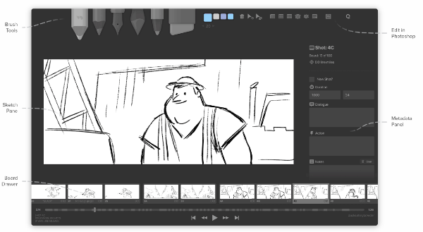 Storyboarder for Mac截图