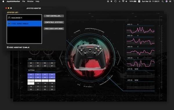 joystick手柄驱动Mac截图