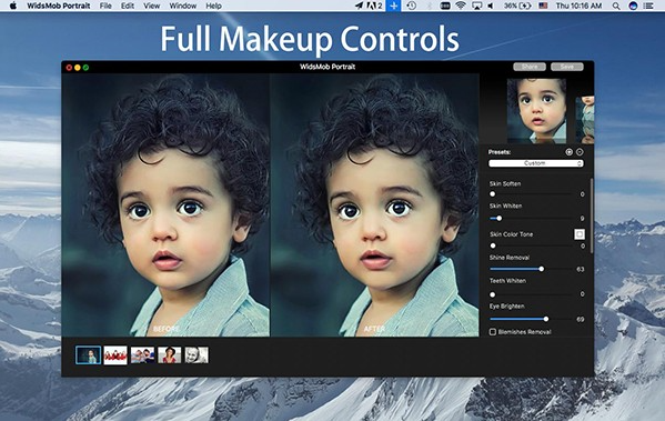 PortraitPro Mac截图