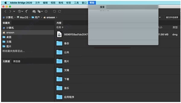 Adobe Bridge 2020 for Mac截图