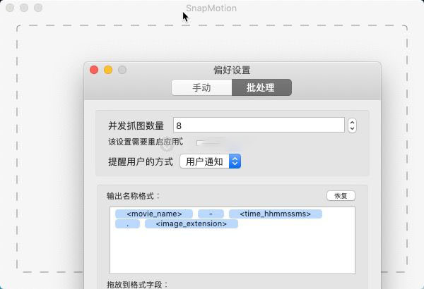 SnapMotion Mac截图