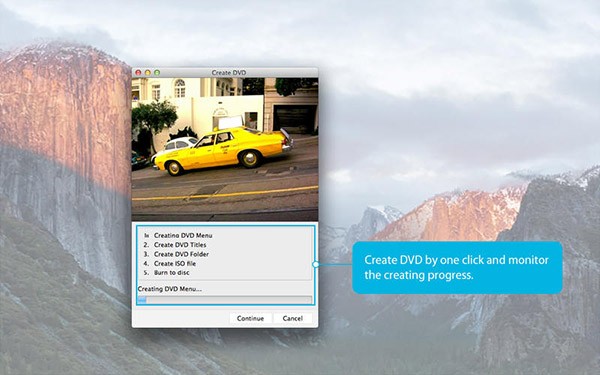 一键DVD制作工具Mac截图