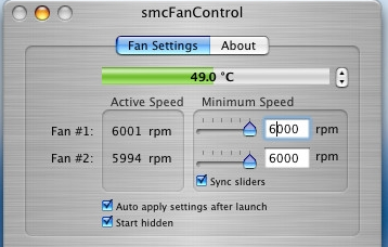 smcFanControl Mac截图