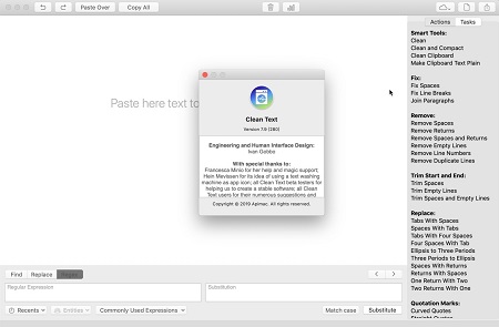 Clean Text Mac截图