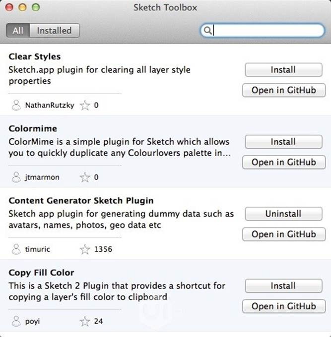 sketch toolbox for mac截图