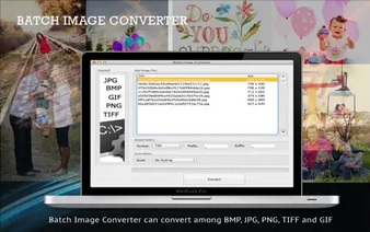 批量图像转换器Mac截图