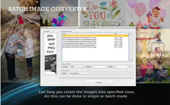 批量图像转换器Mac截图