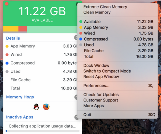 Memory Clean 3 Mac截图